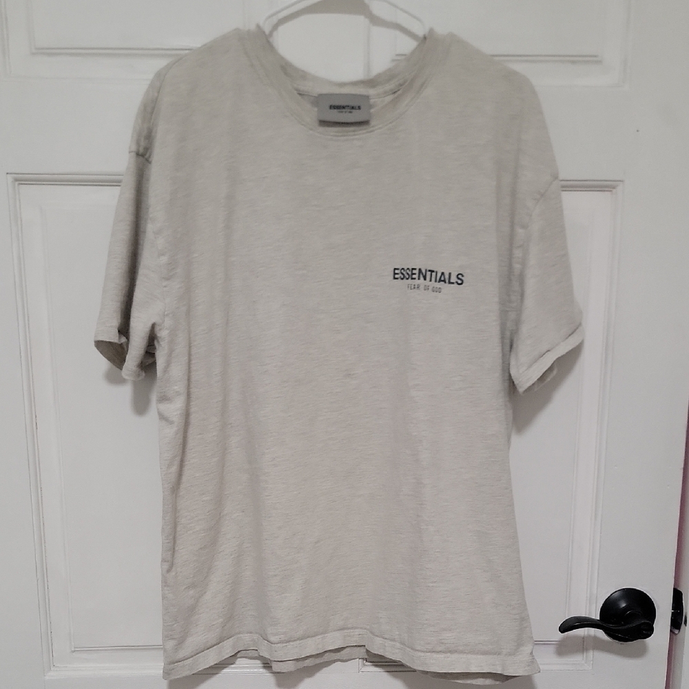 Authentic Excellent Condition Essentials Fear Of God Oversized Men's Top T-Shirt